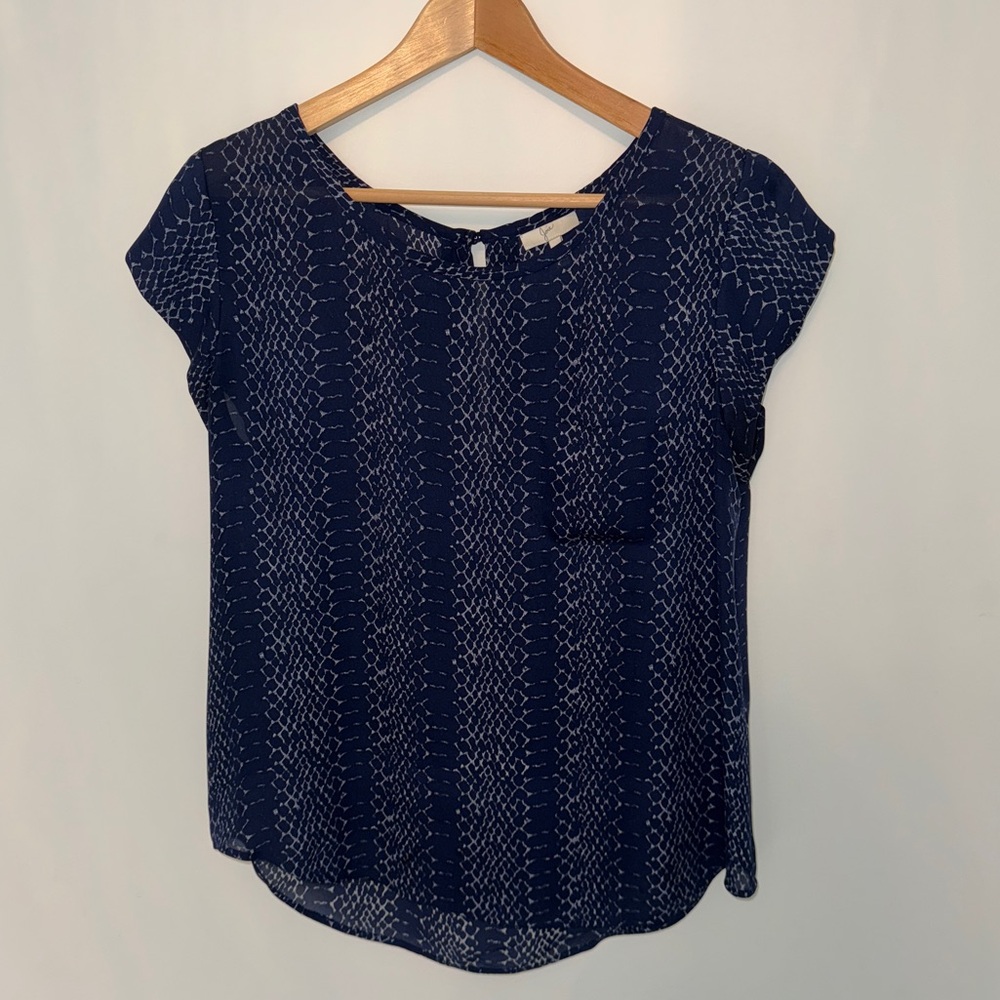 Joie 100% Silk Shirt